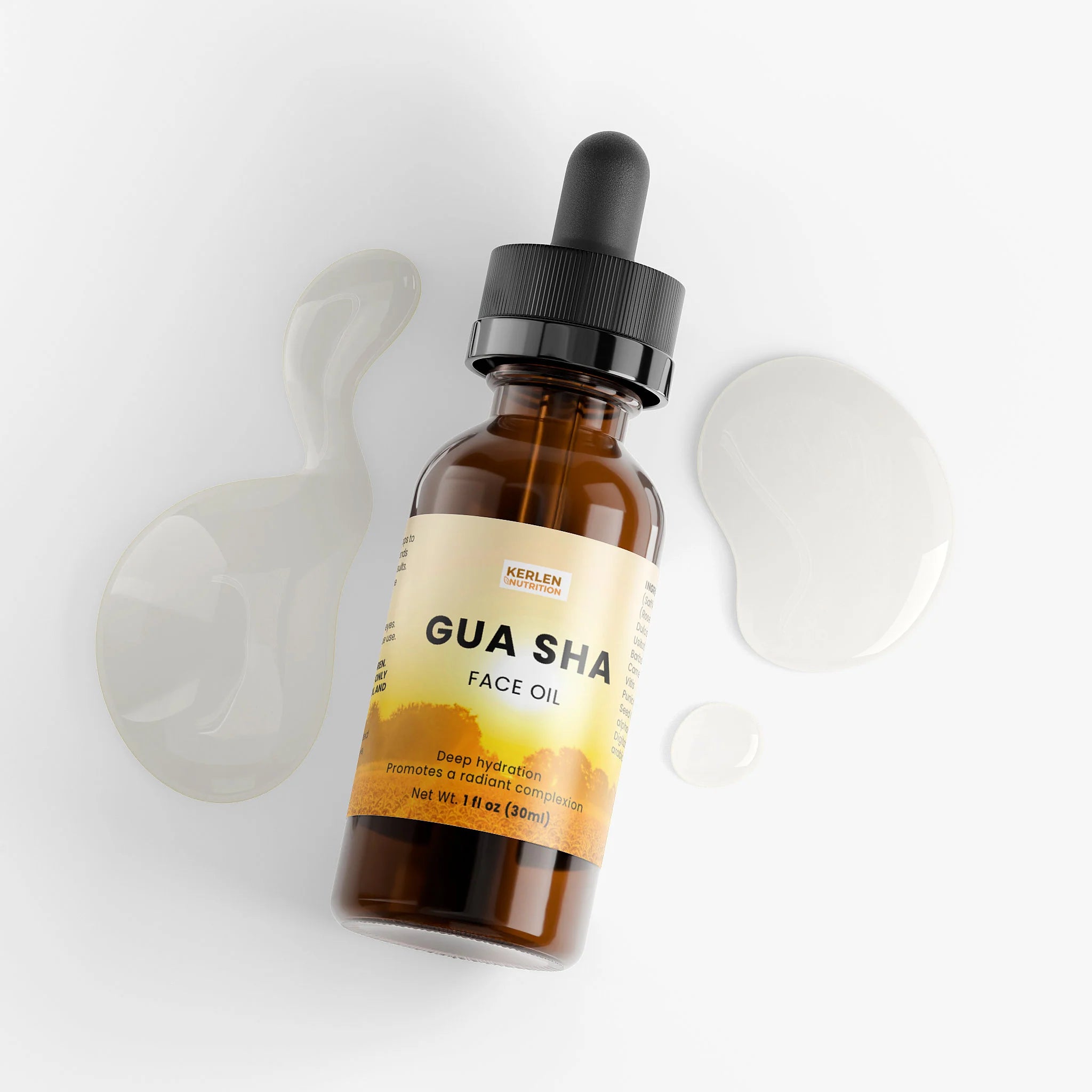 Gua Sha Facial Oil — Glow & Sculpt Skin Elixir