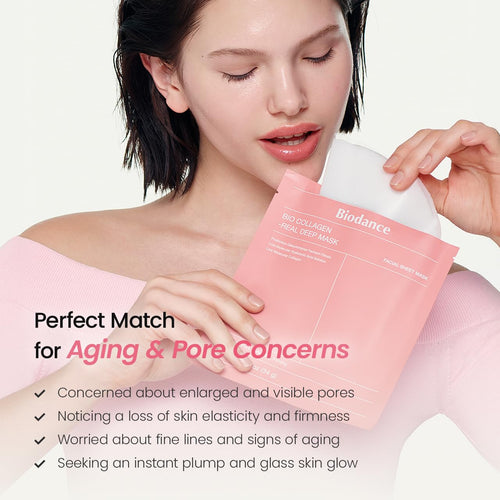 Korean Bio-Collagen Glass Skin Face Mask