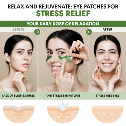 Green Tea Under-Eye Patches — 30 Pairs
