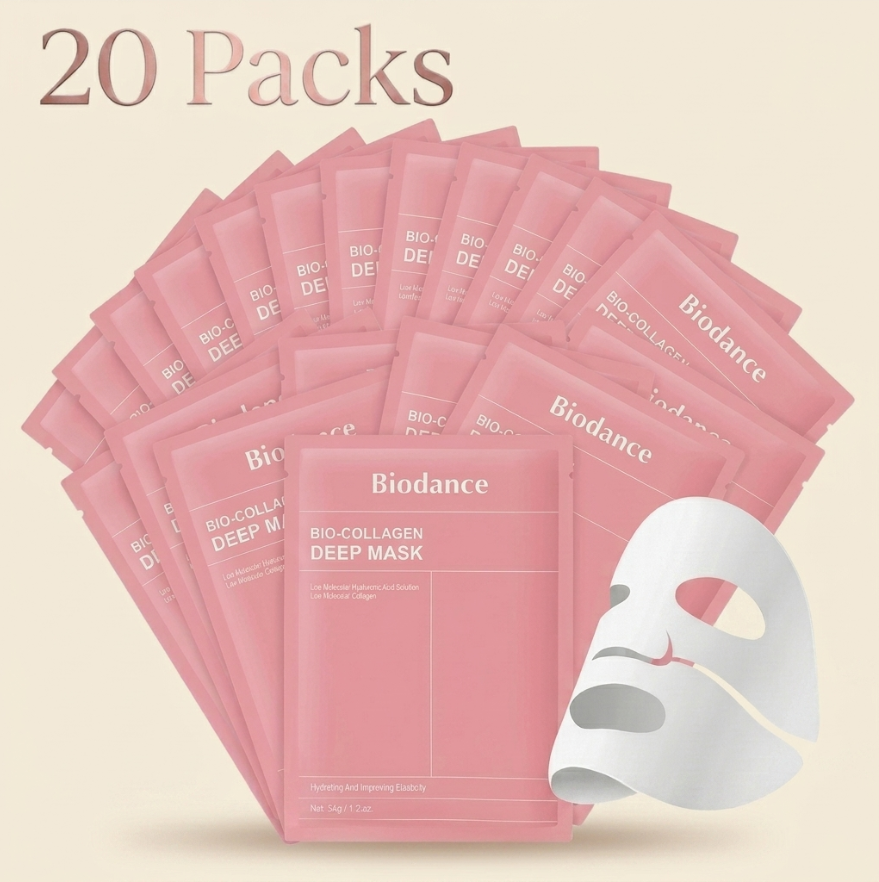 Korean Bio-Collagen Glass Skin Face Mask
