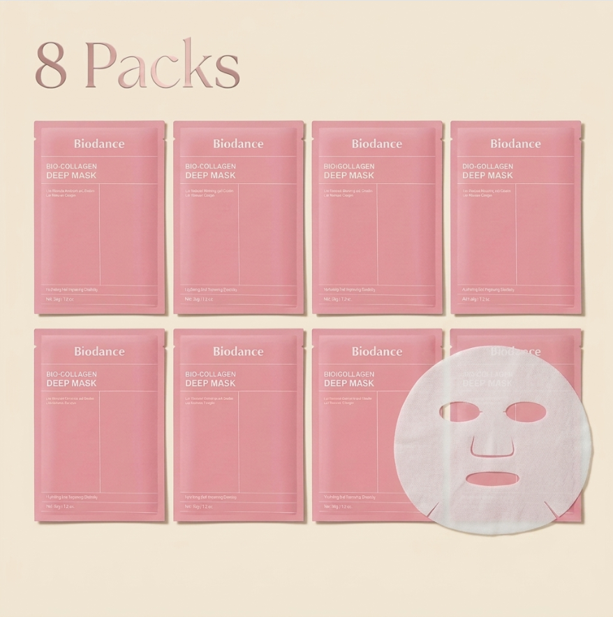 Korean Bio-Collagen Glass Skin Face Mask