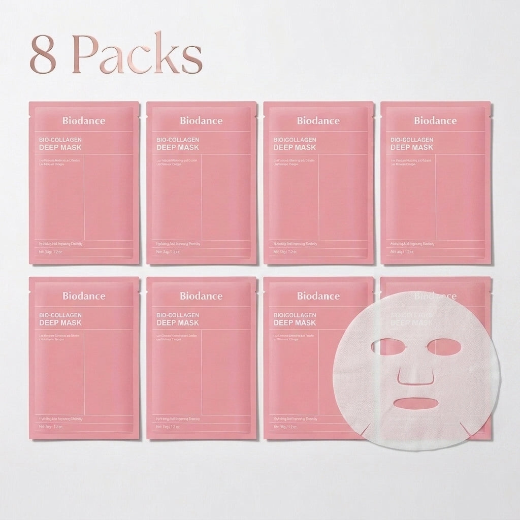 Korean Bio-Collagen Glass Skin Face Mask