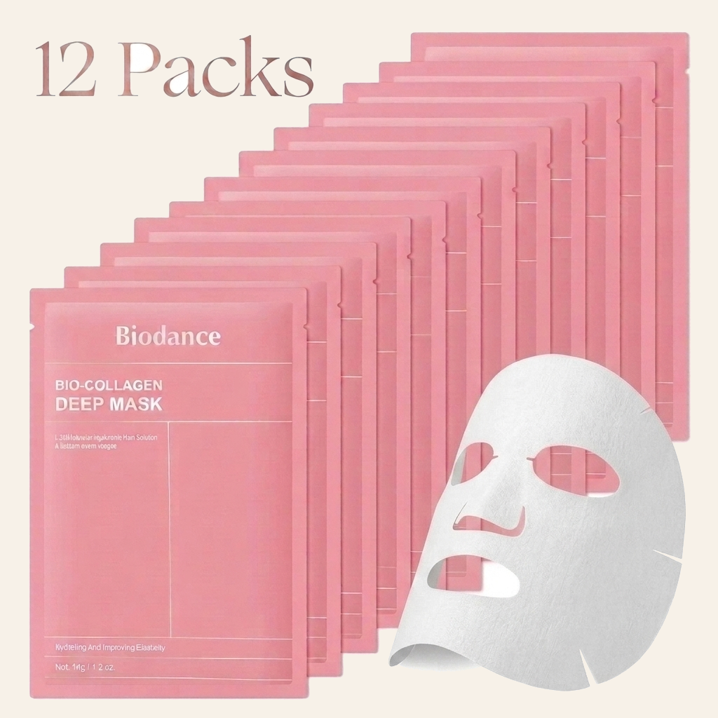 Korean Bio-Collagen Glass Skin Face Mask